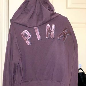PINK by Victoria Secret cropped hoodie